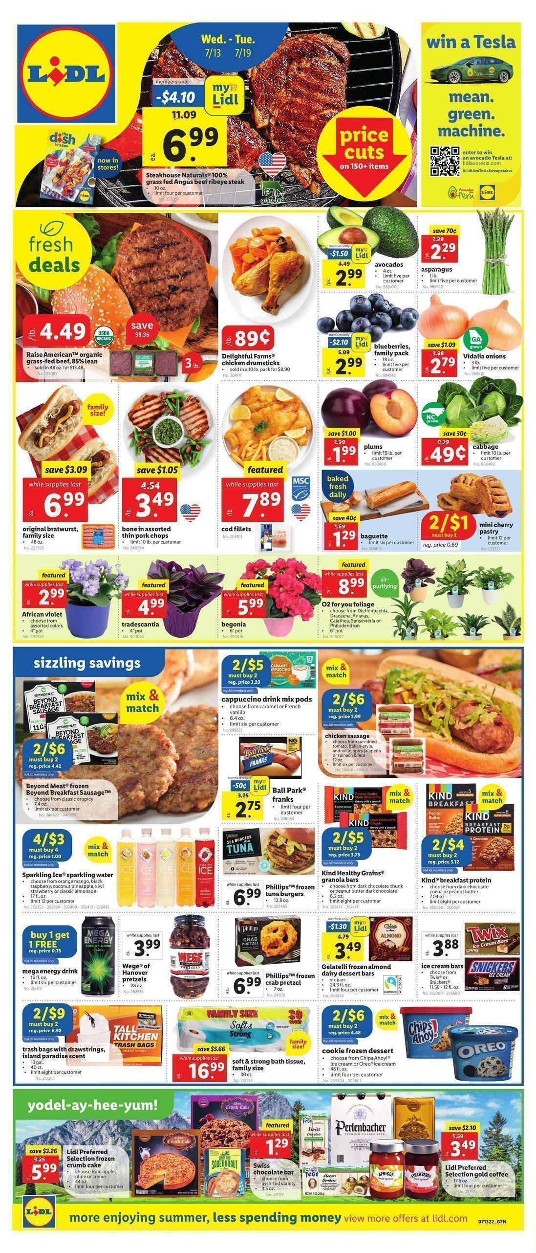 LIDL Weekly Ad from July 13