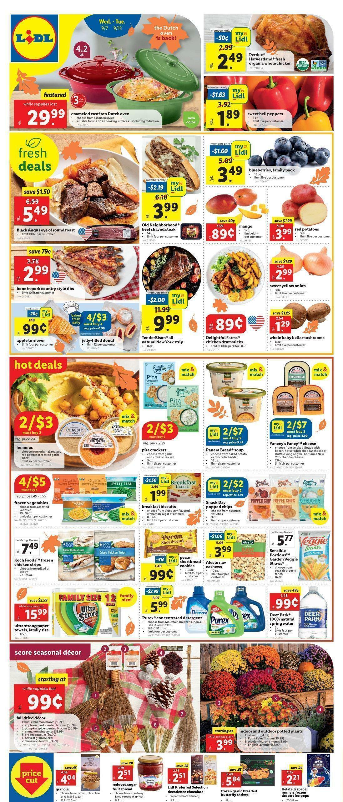 LIDL Weekly Ad from September 7