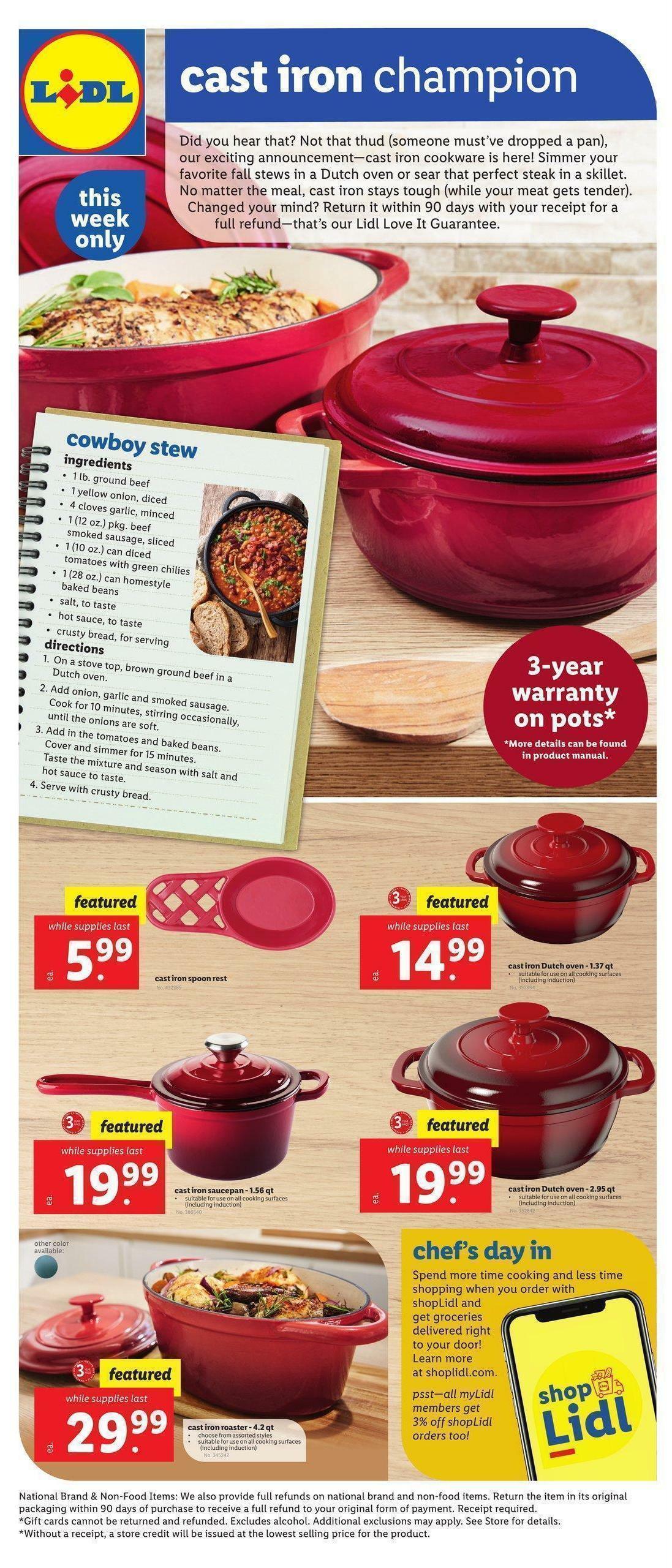 LIDL Weekly Ad from September 7