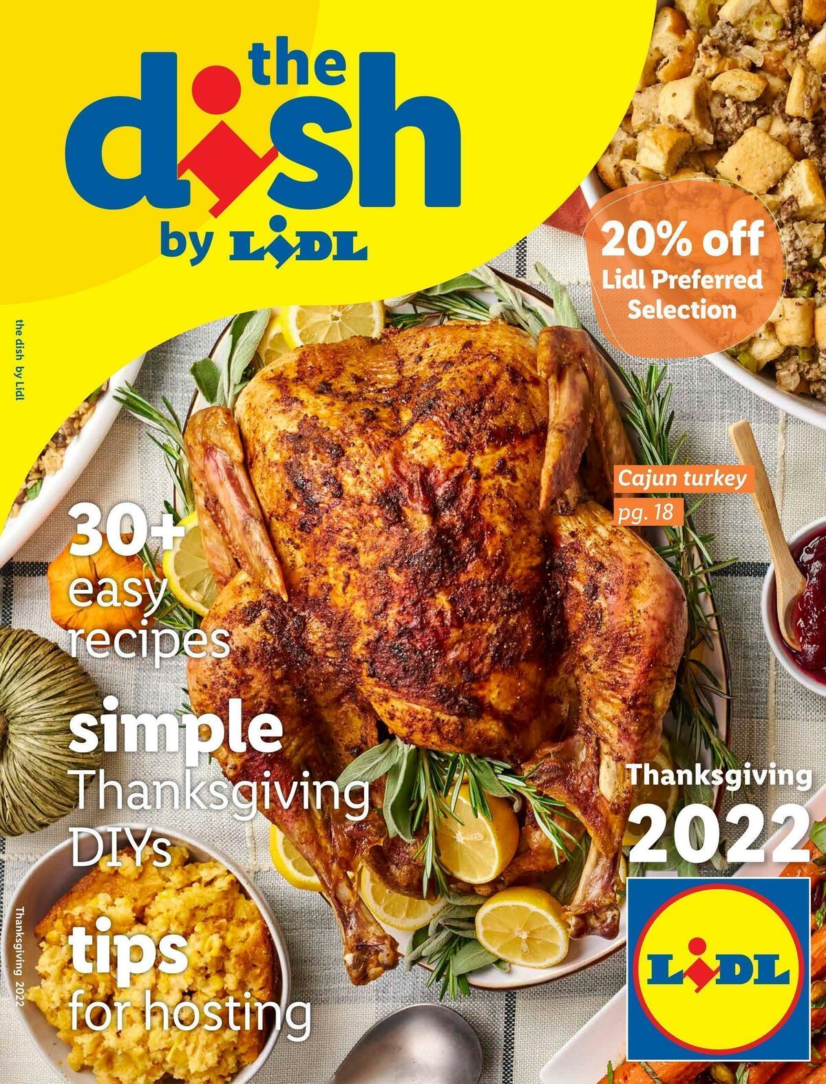 LIDL Thanksgiving Weekly Ad from October 12