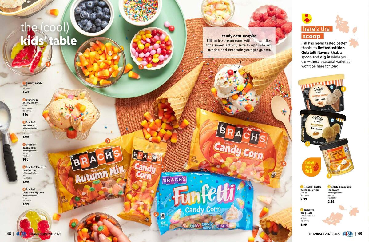 LIDL Thanksgiving Weekly Ad from October 12