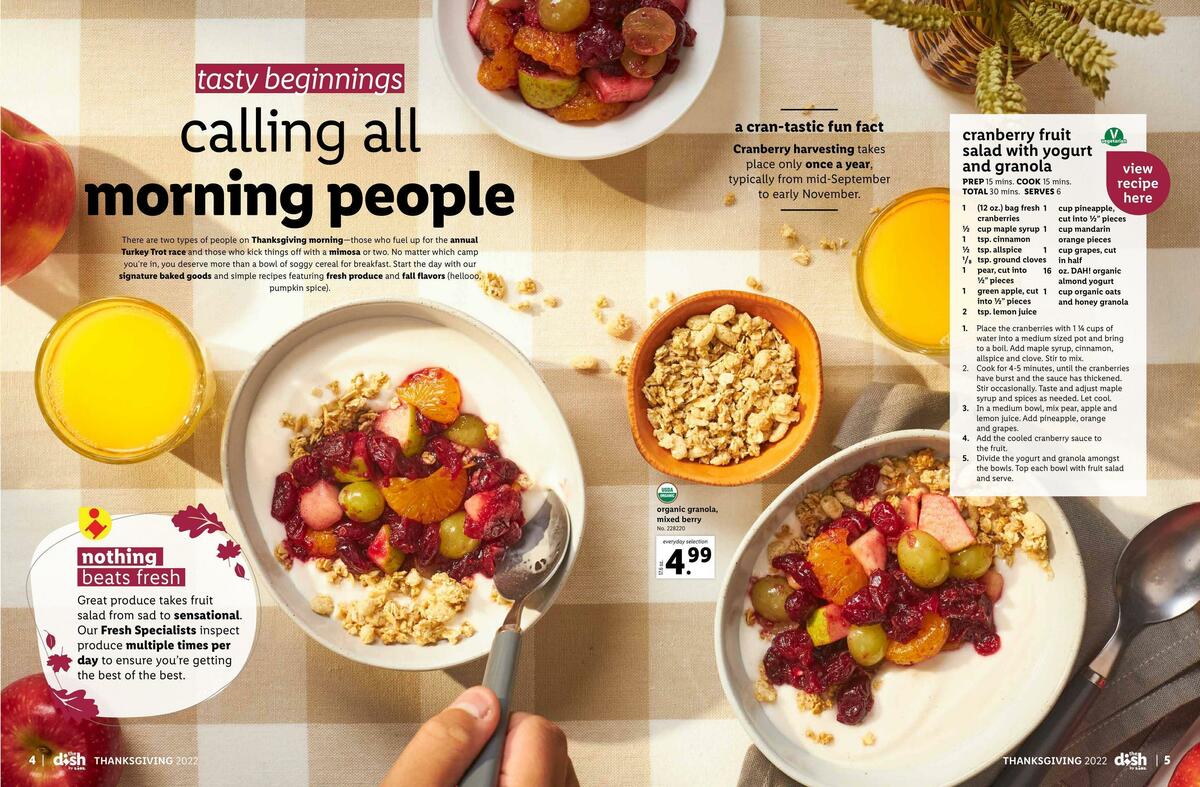 LIDL Thanksgiving Weekly Ad from October 12