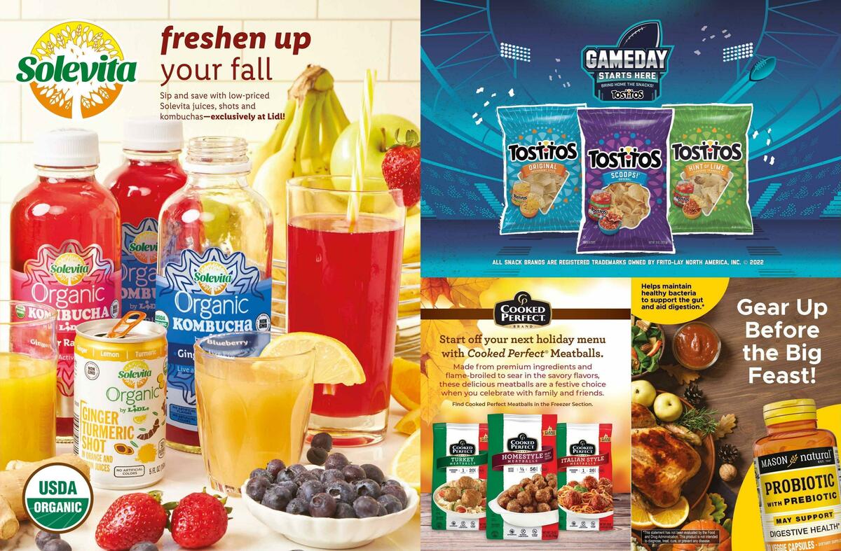 LIDL Thanksgiving Weekly Ad from October 12