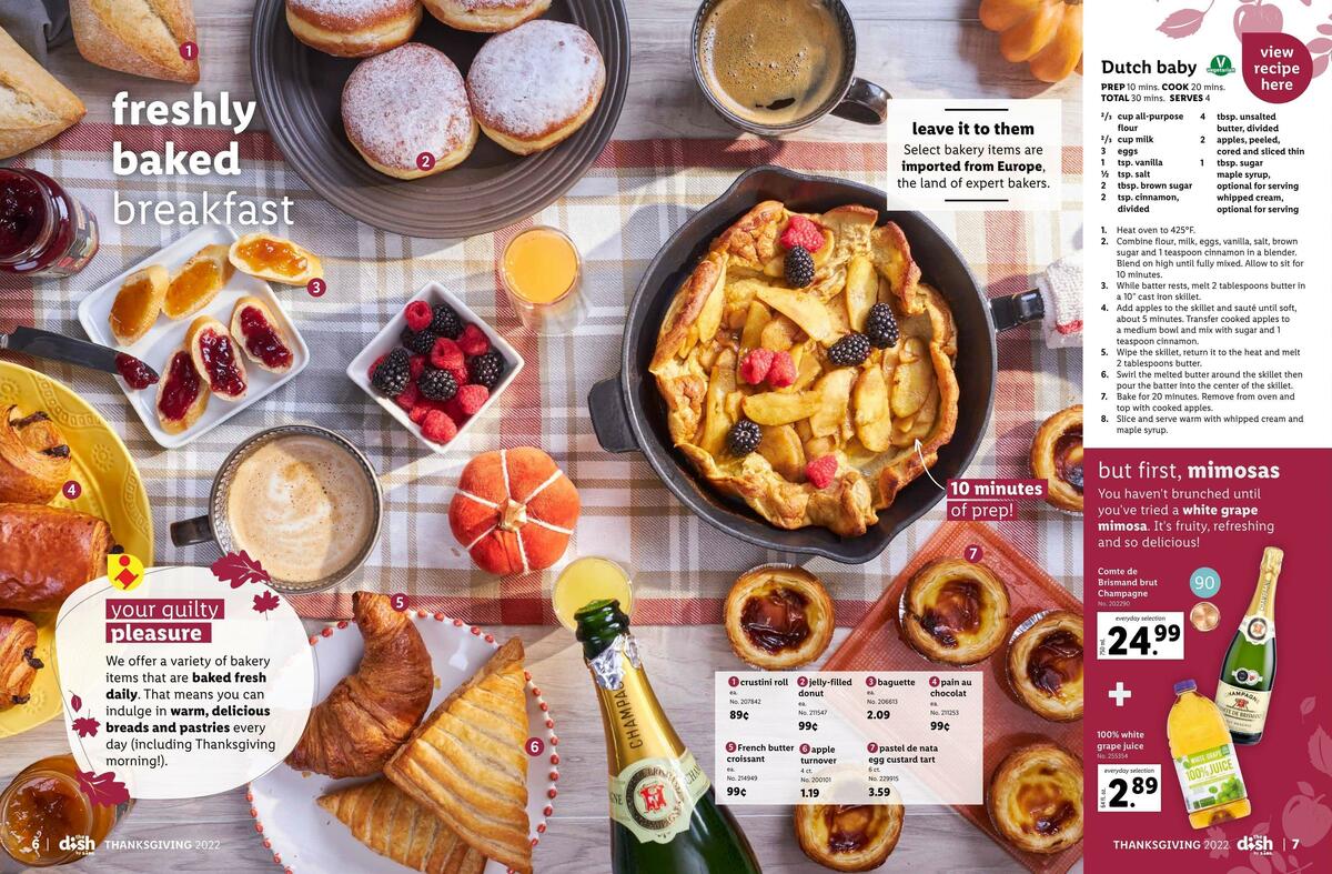 LIDL Thanksgiving Weekly Ad from October 12