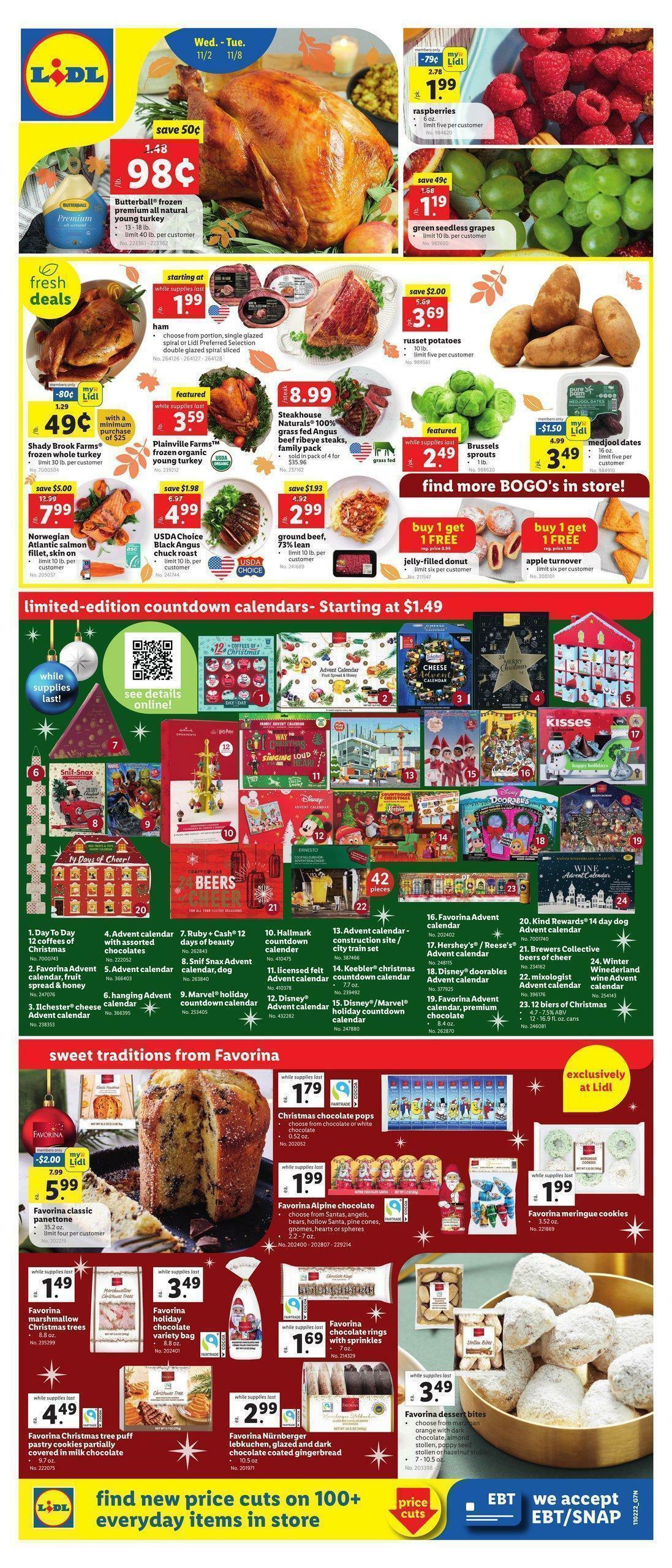 LIDL Weekly Ad from November 2