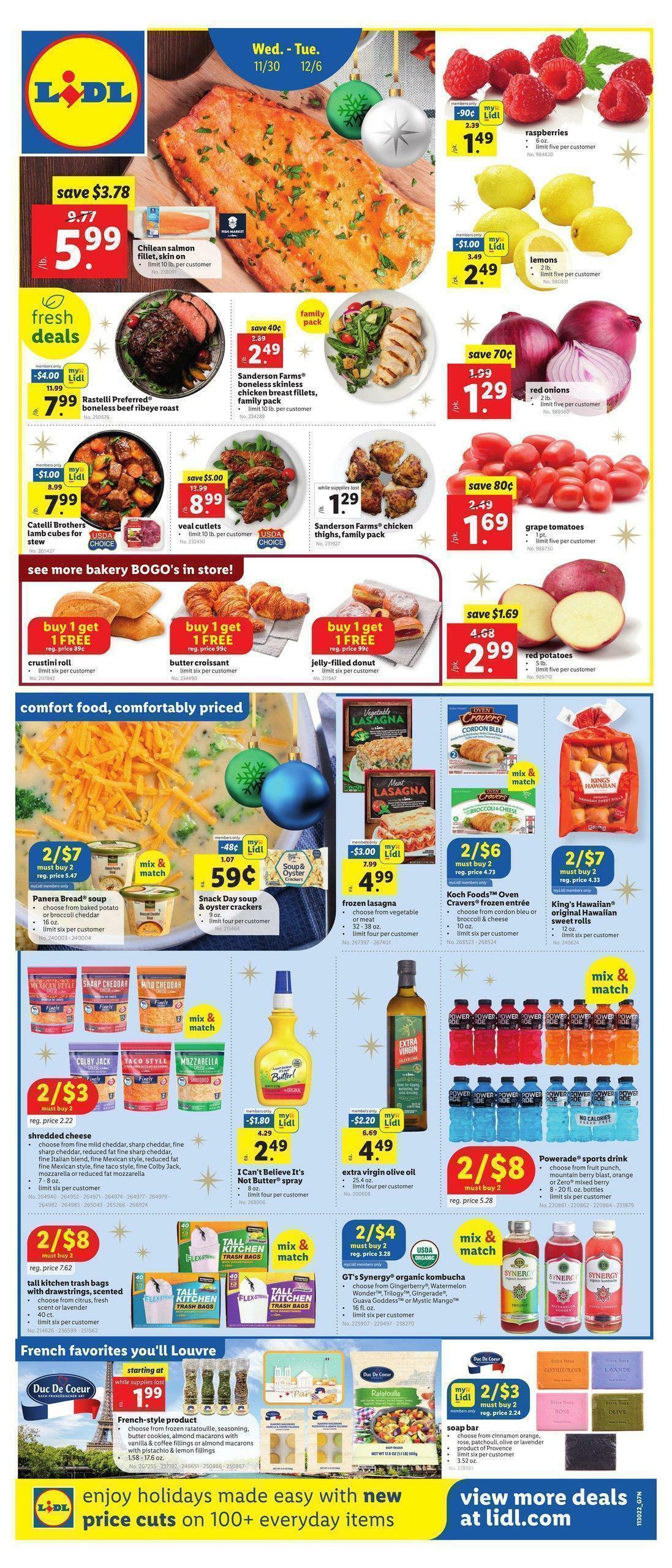 LIDL Weekly Ad from November 30