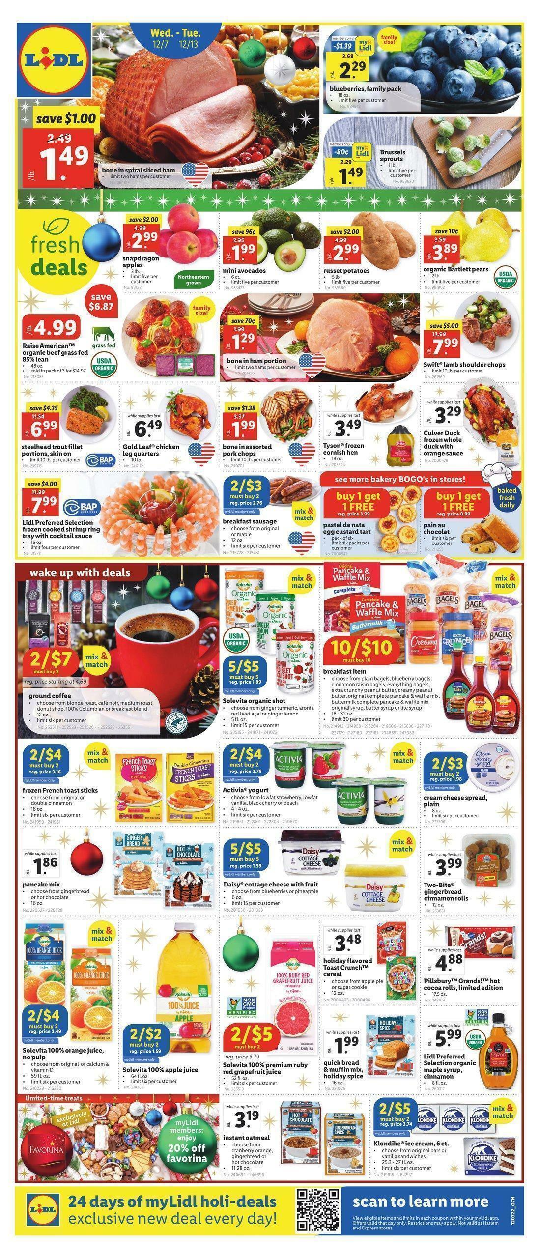 LIDL Weekly Ad from December 7