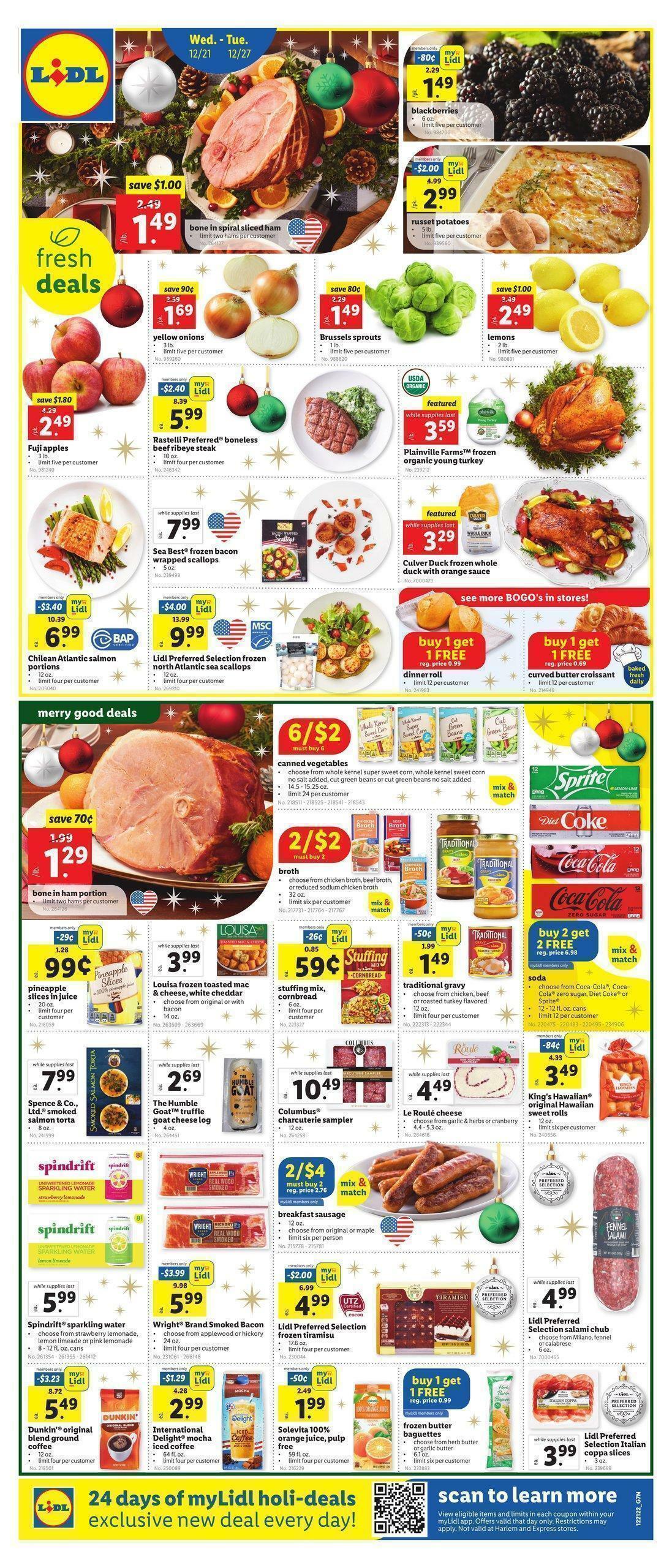 LIDL Weekly Ad from December 21