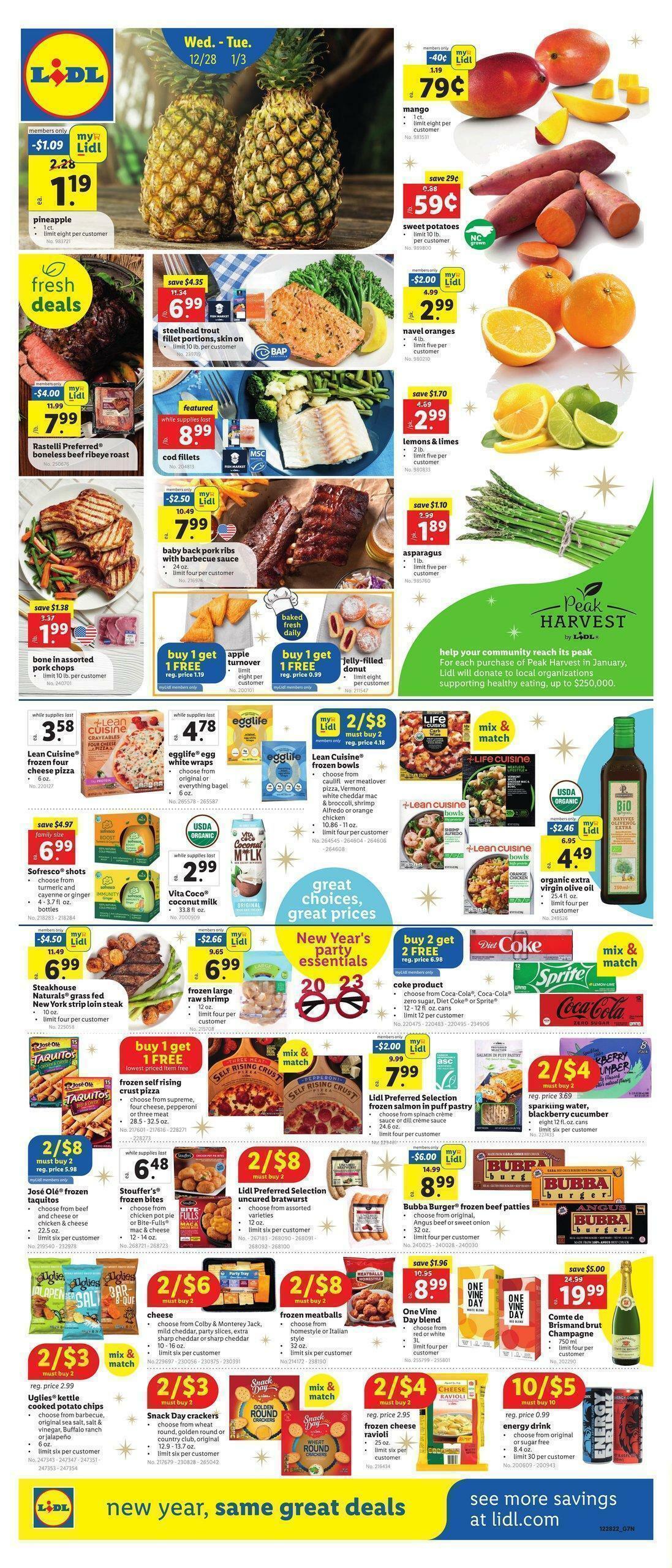 LIDL Weekly Ad from December 28