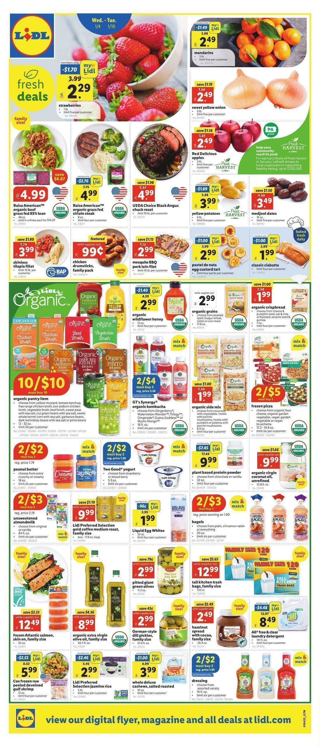 LIDL Weekly Ad from January 4