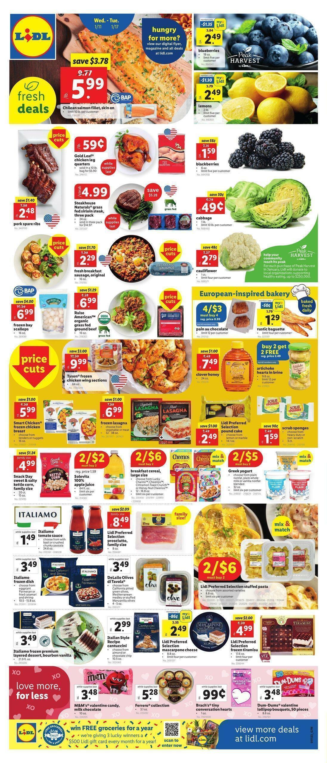 LIDL Weekly Ad from January 11