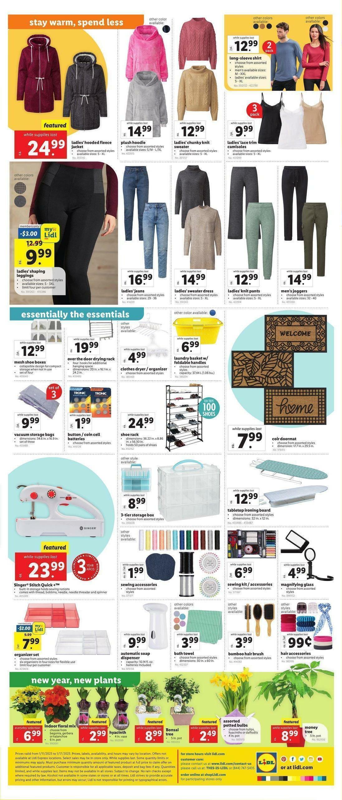LIDL Weekly Ad from January 11