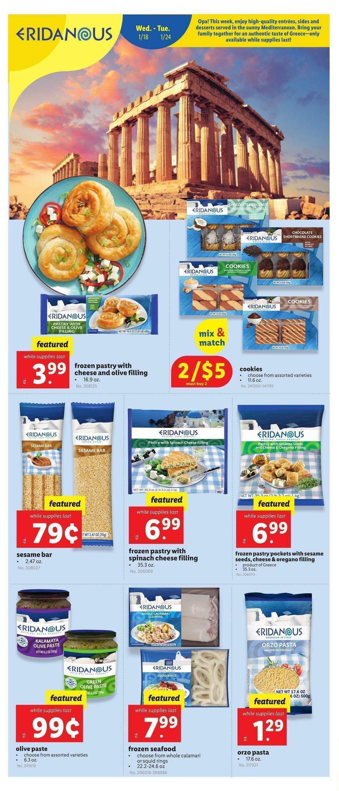 LIDL Weekly Ad from January 18