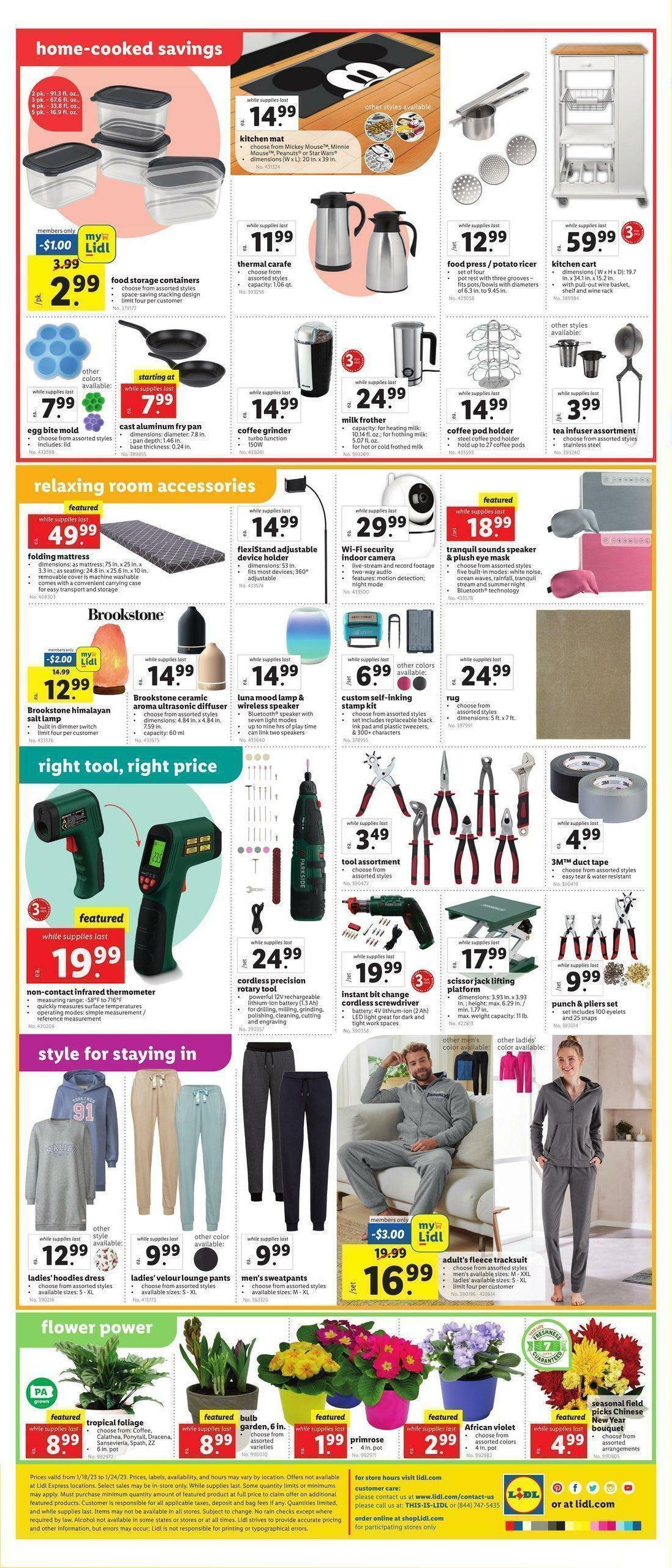 LIDL Weekly Ad from January 18