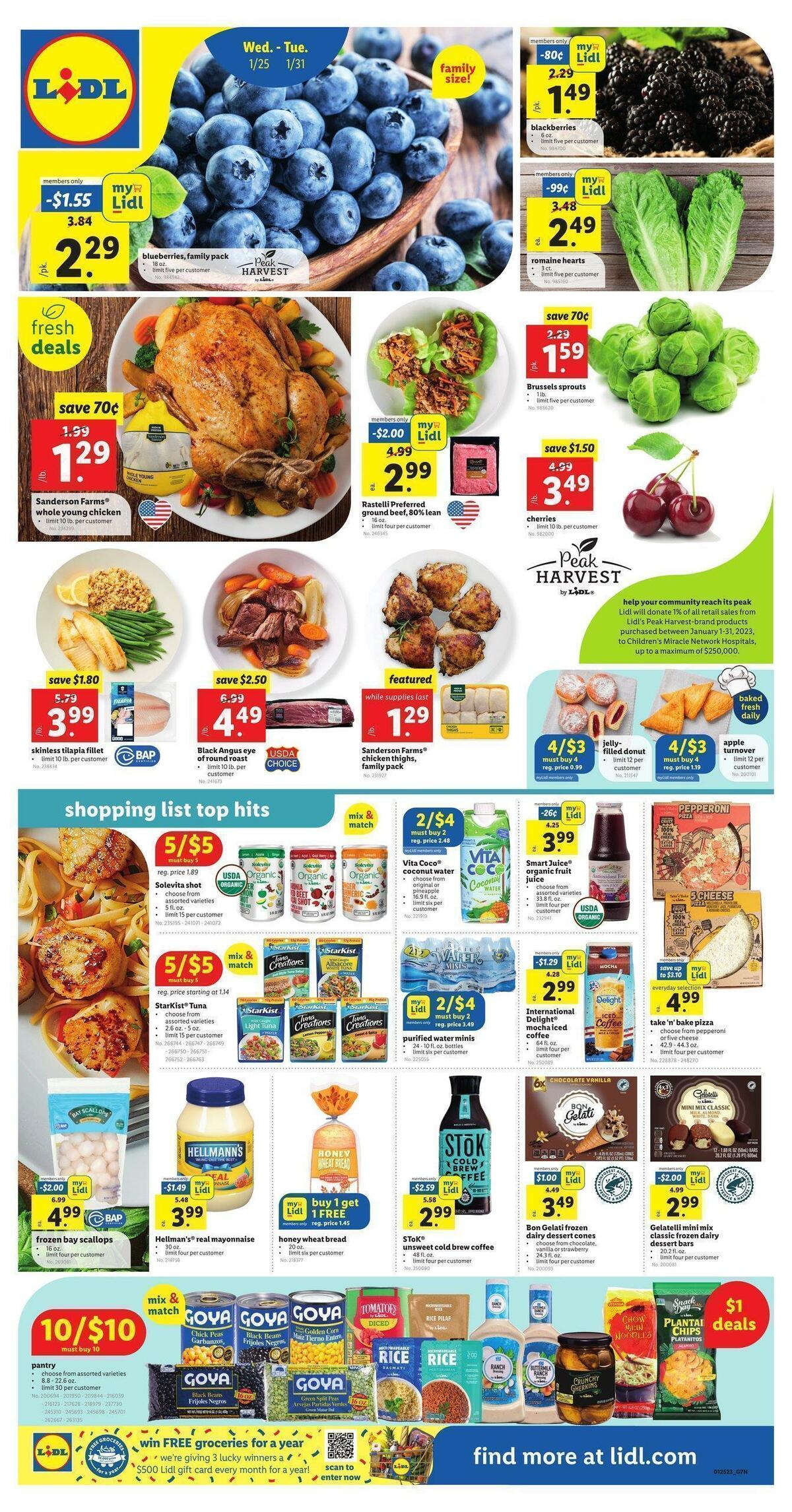 LIDL Weekly Ad from January 25