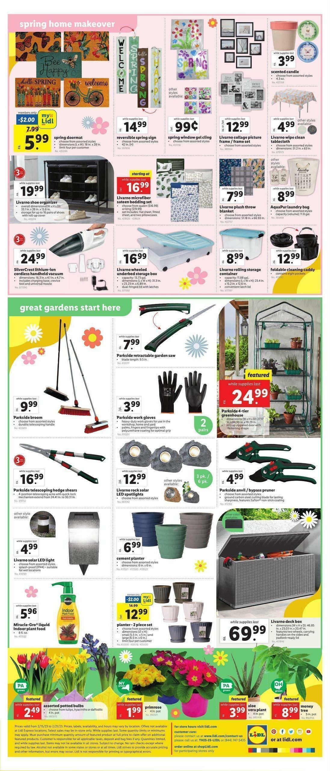 LIDL Weekly Ad from February 15