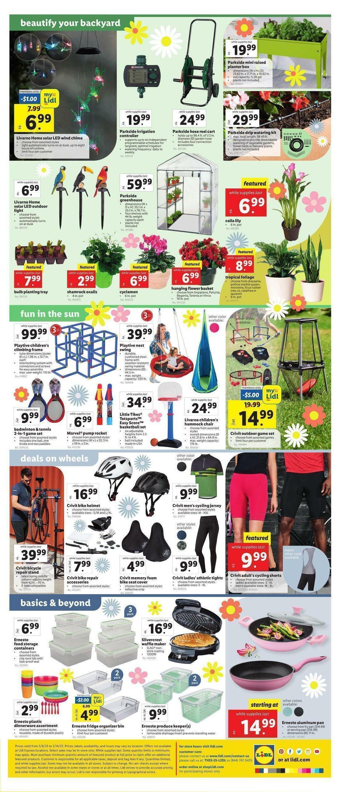 LIDL Weekly Ad from March 8