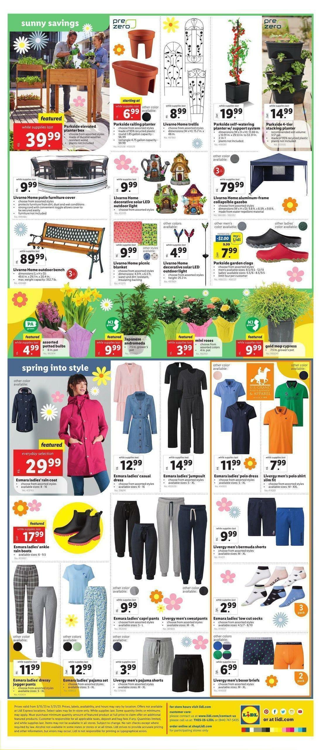 LIDL Weekly Ad from March 15