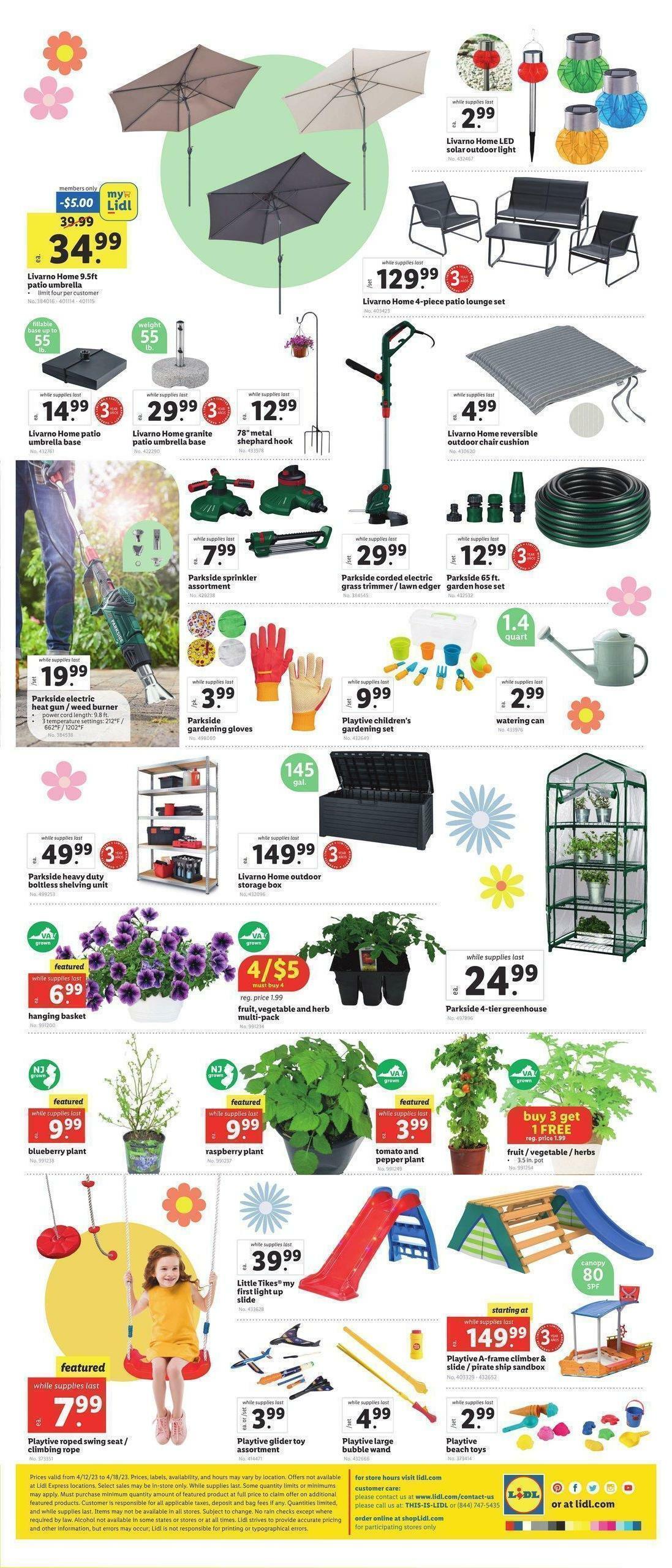 LIDL Weekly Ad from April 12