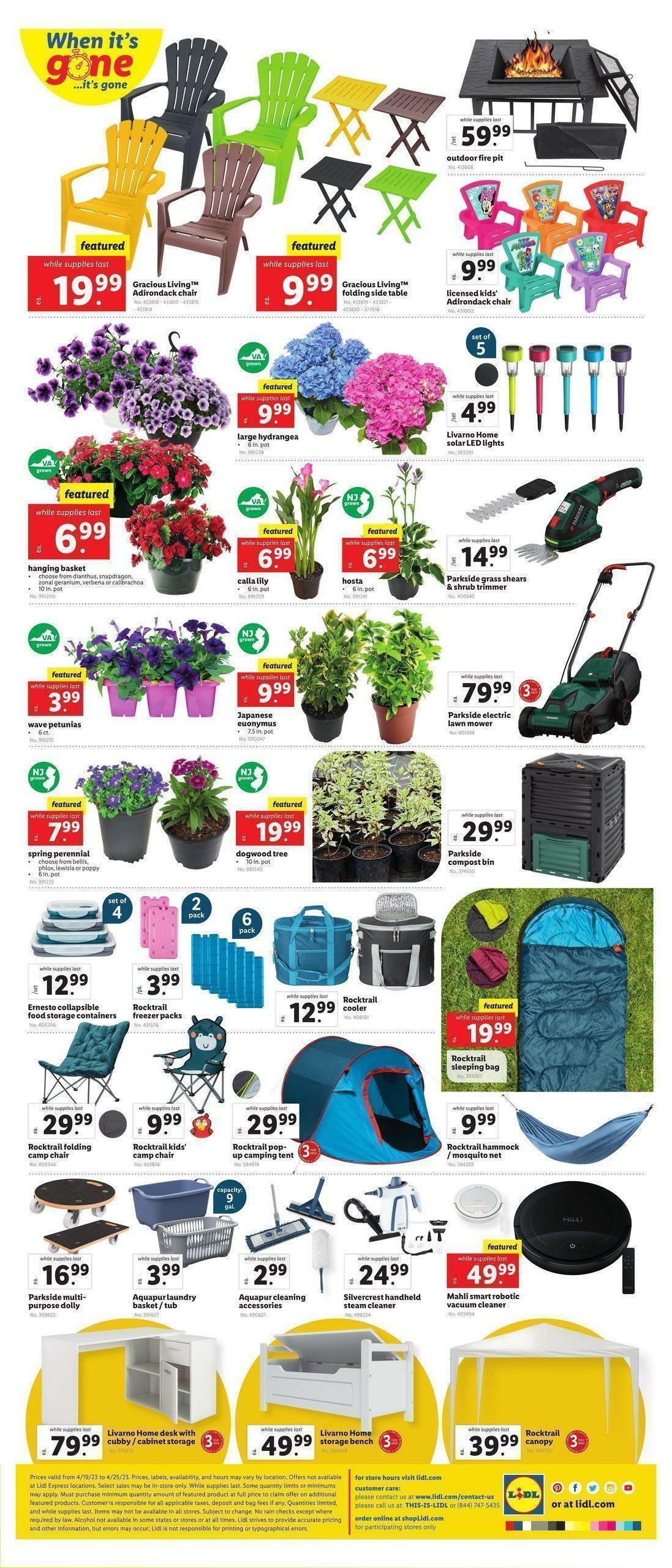 LIDL Weekly Ad from April 19
