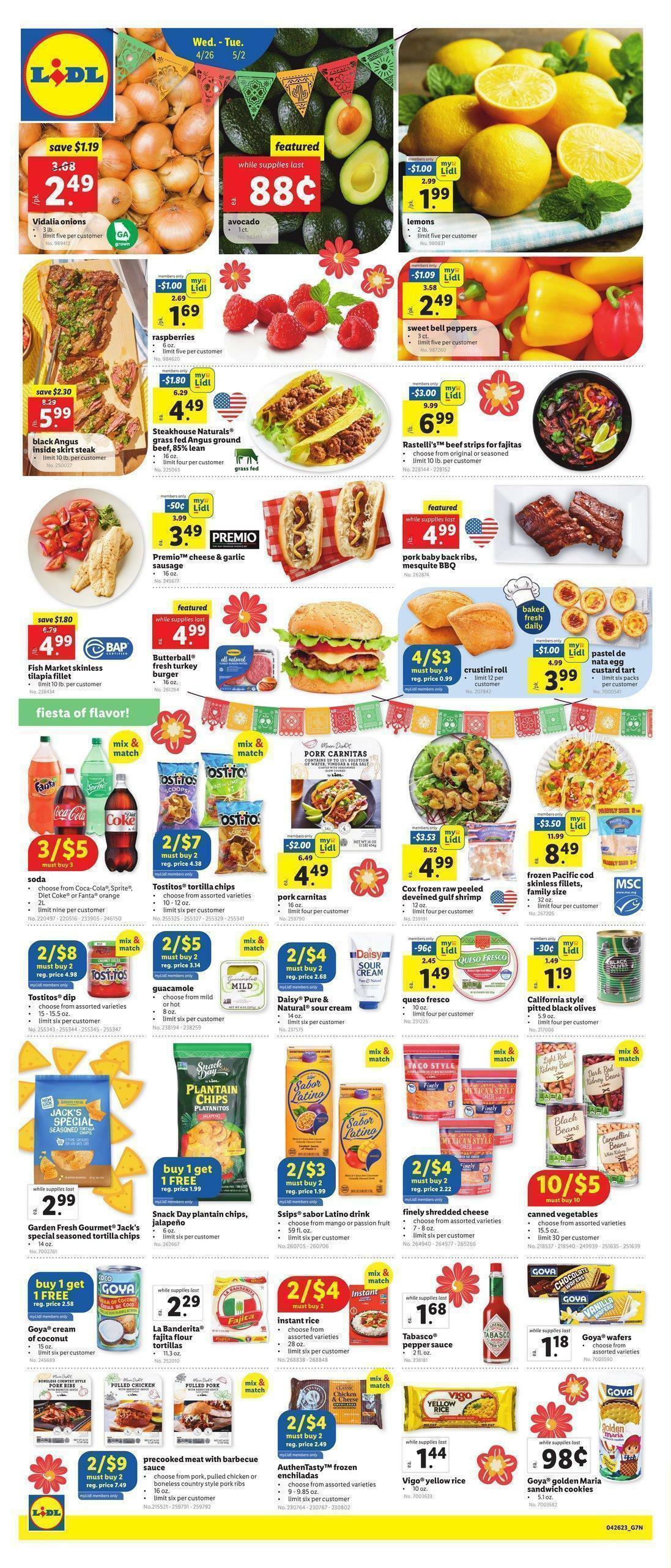LIDL Weekly Ad from April 26
