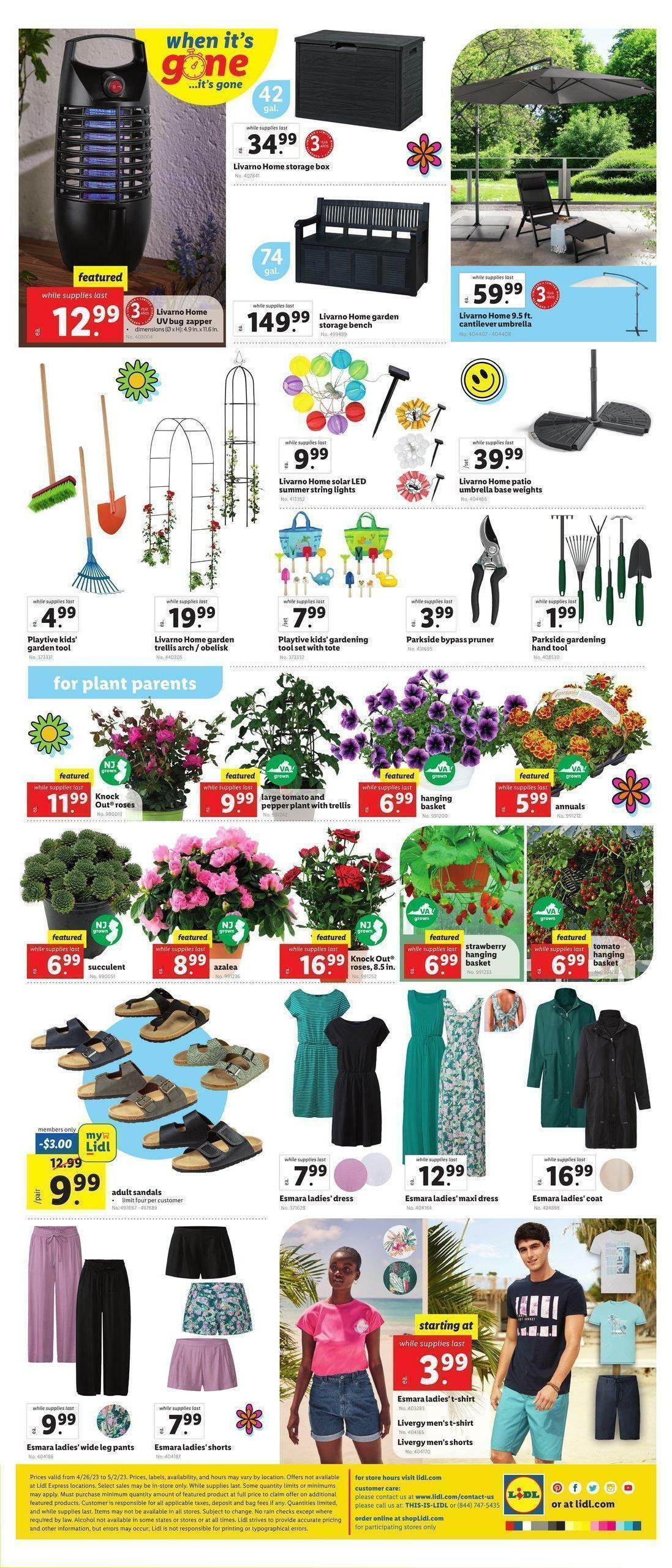 LIDL Weekly Ad from April 26
