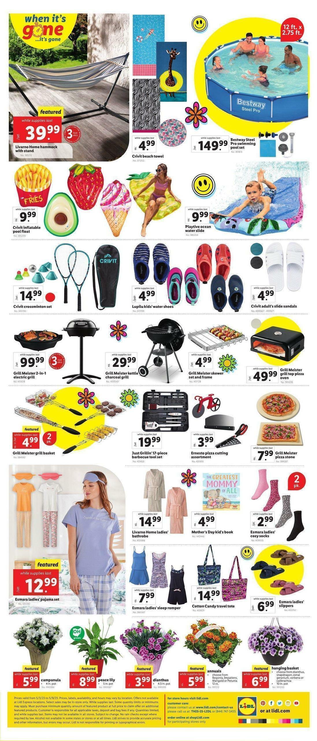 LIDL Weekly Ad from May 3