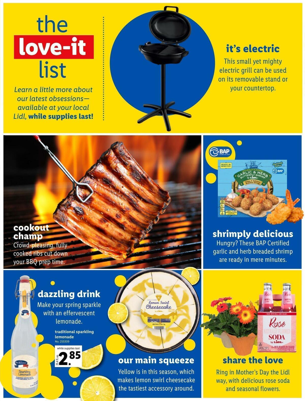 LIDL Late Spring Weekly Ad from April 26