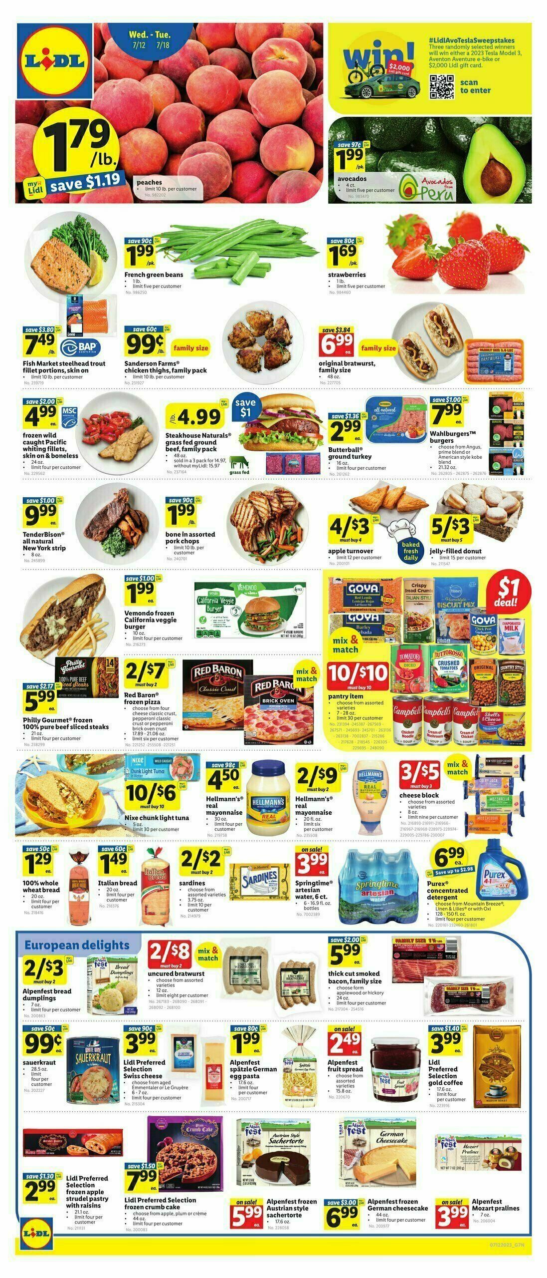 LIDL Weekly Ad from July 12