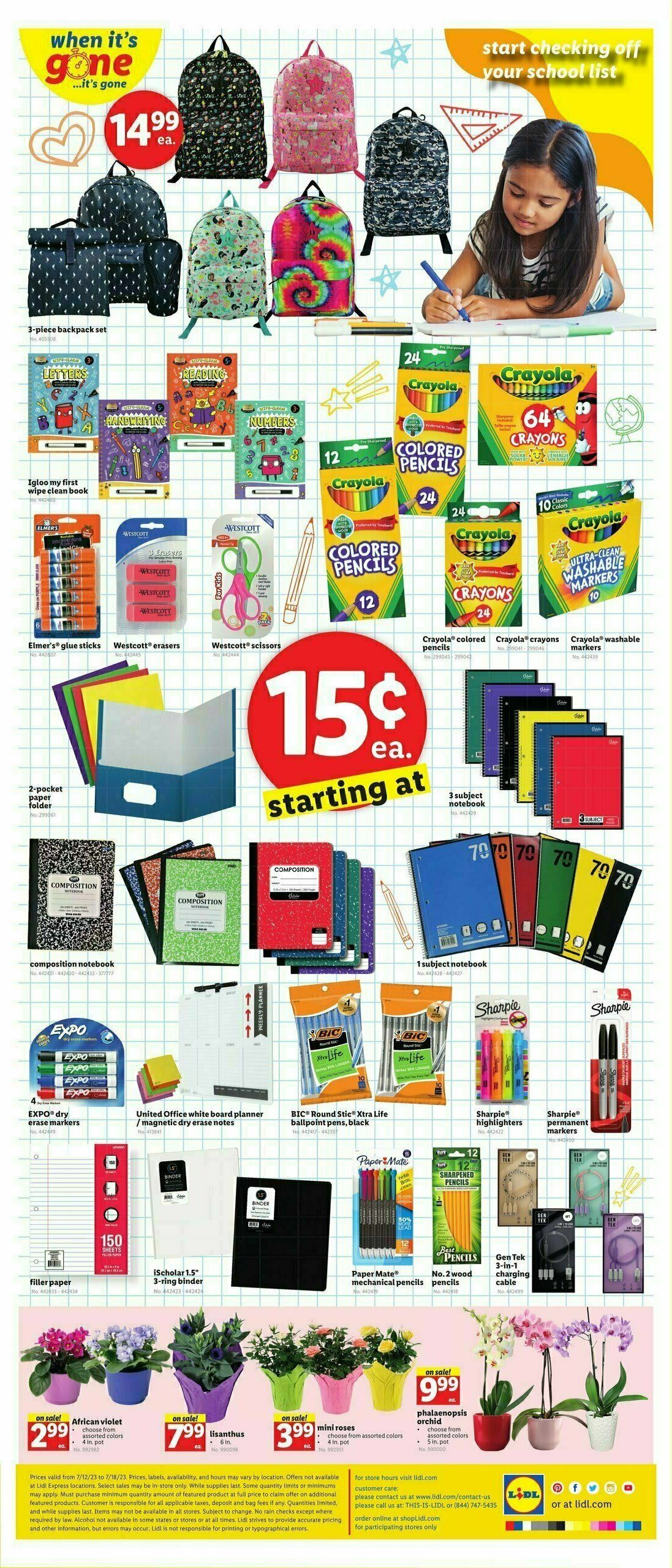 LIDL Weekly Ad from July 12