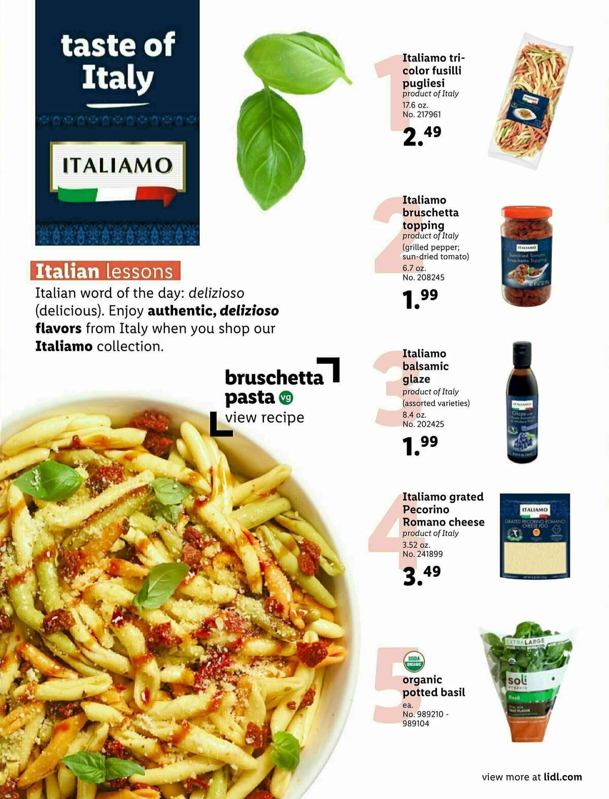 LIDL Back To School Weekly Ad from July 5