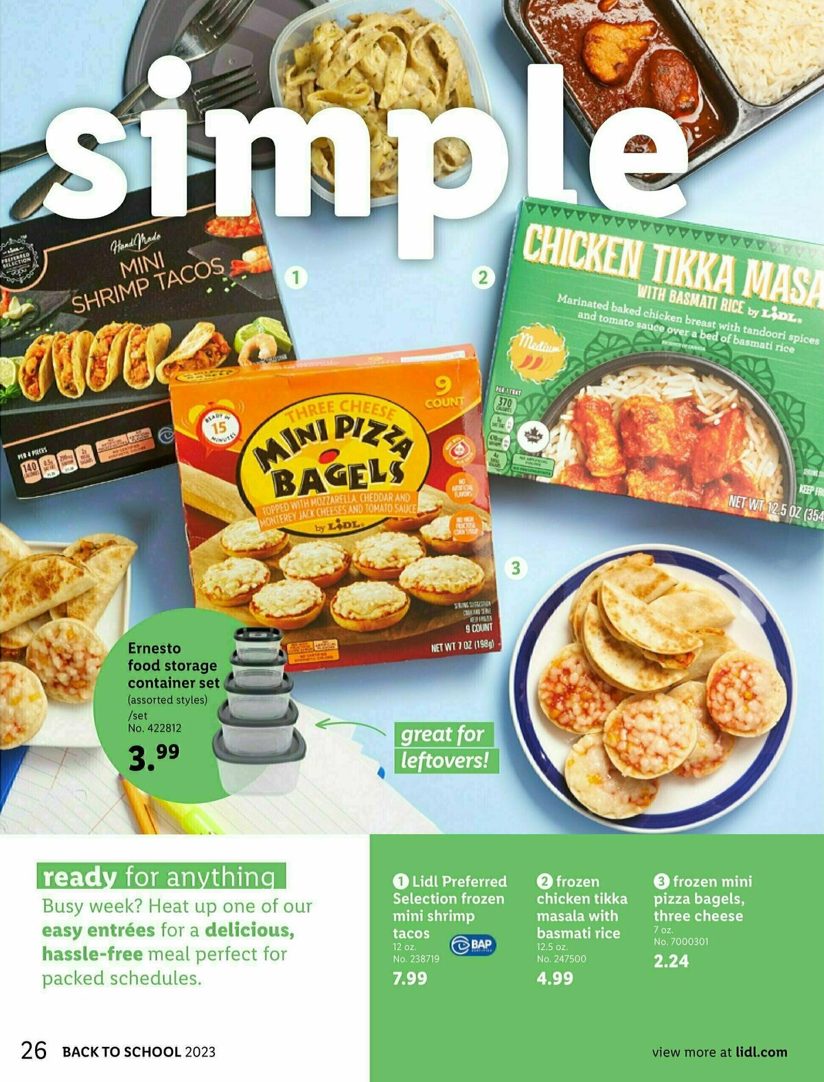 LIDL Back To School Weekly Ad from July 5