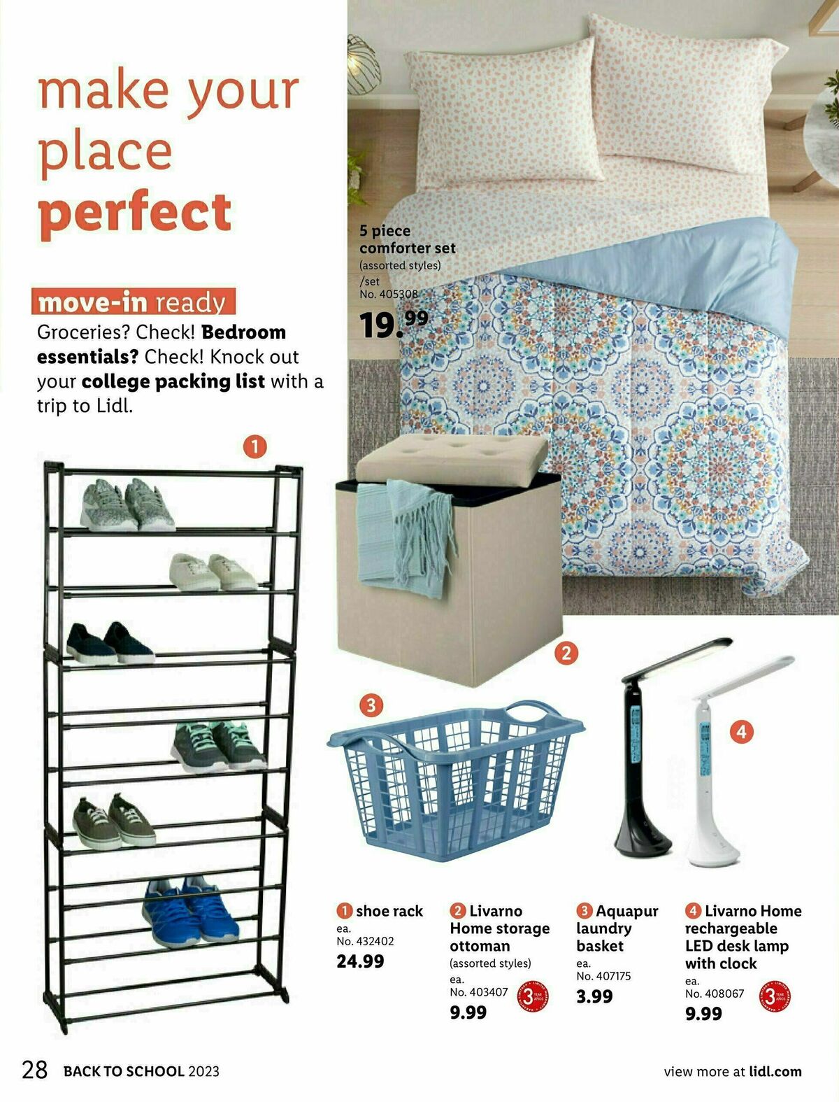 LIDL Back To School Weekly Ad from July 5