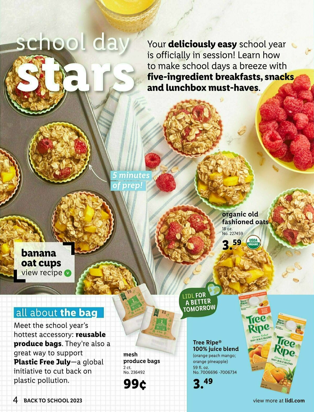 LIDL Back To School Weekly Ad from July 5