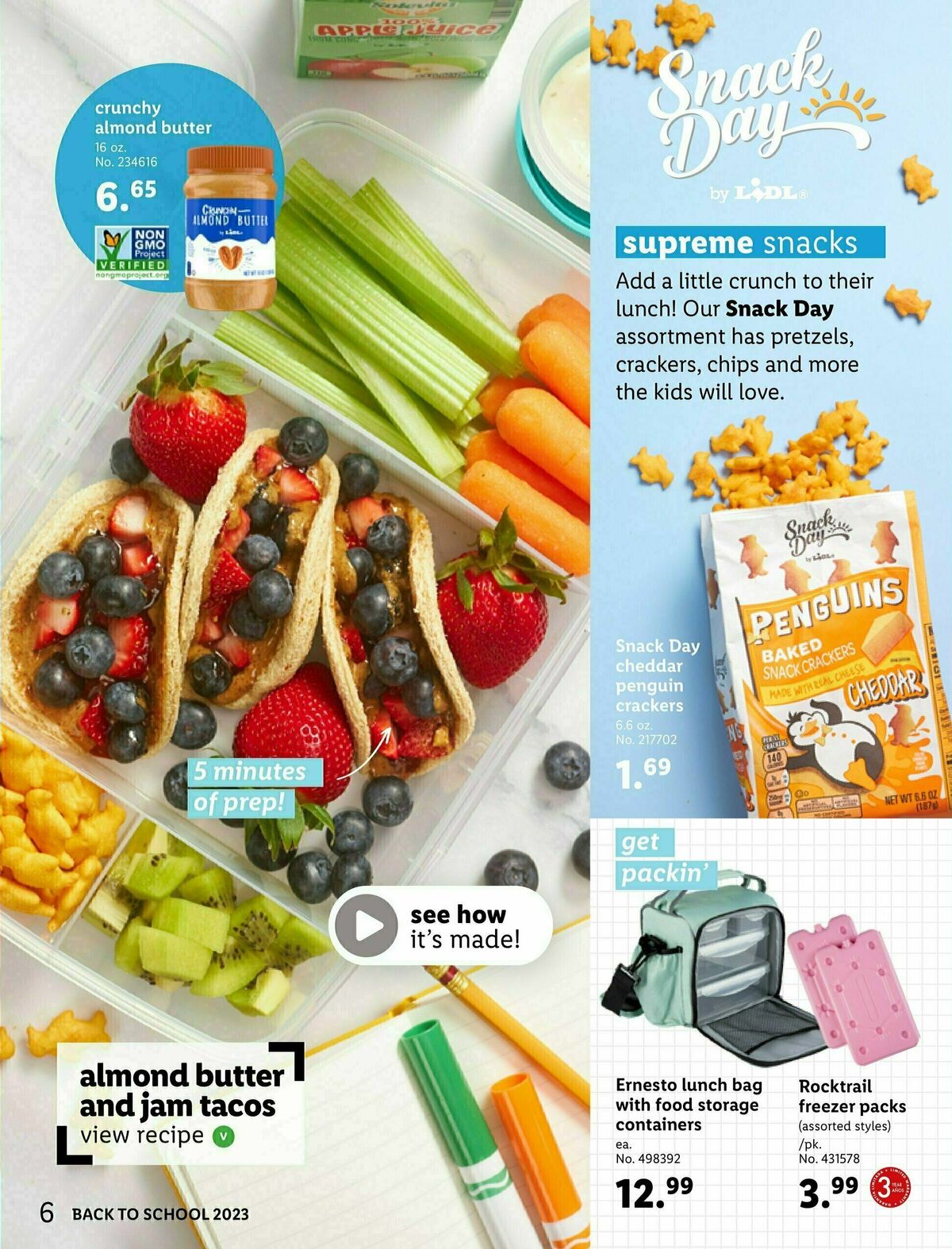 LIDL Back To School Weekly Ad from July 5