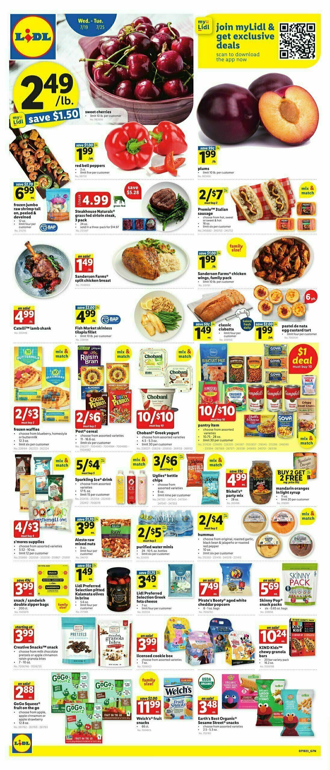 LIDL Weekly Ad from July 19