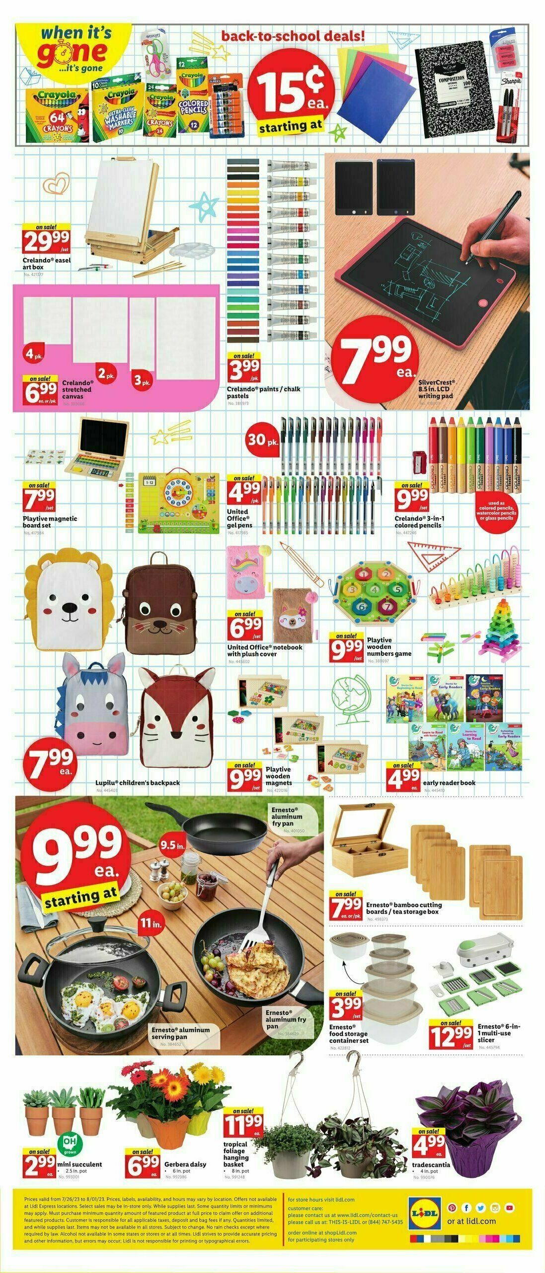 LIDL Weekly Ad from July 26
