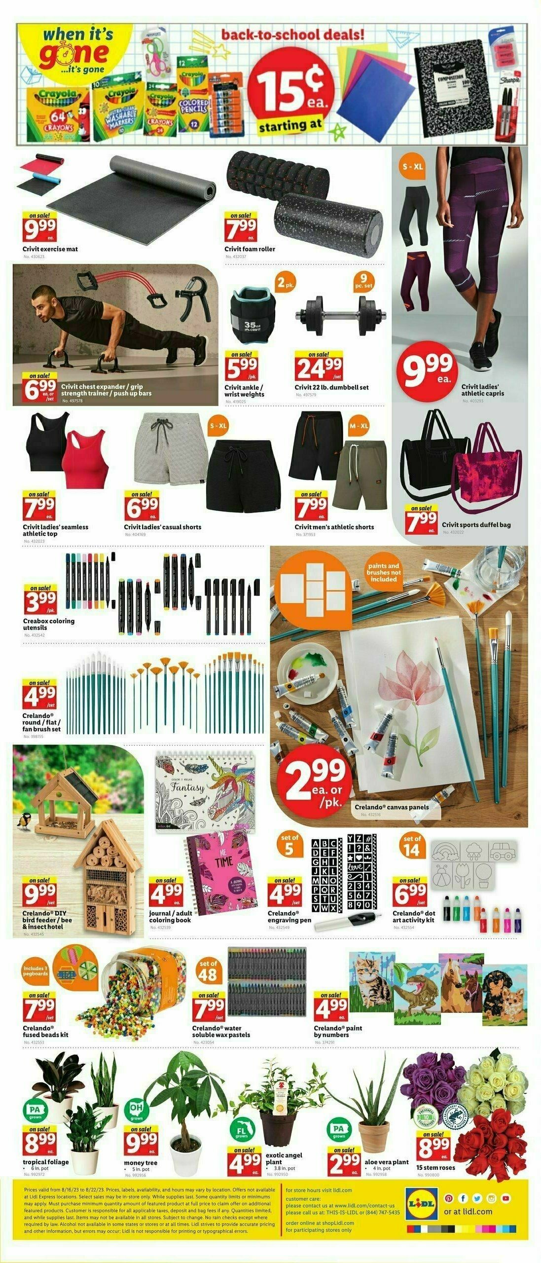 LIDL Weekly Ad from August 16