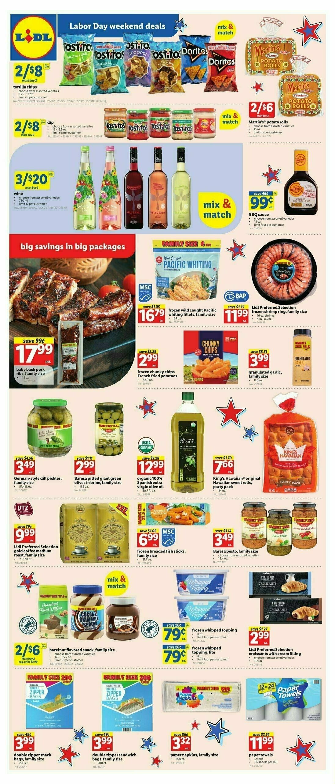 LIDL Weekly Ad from August 30