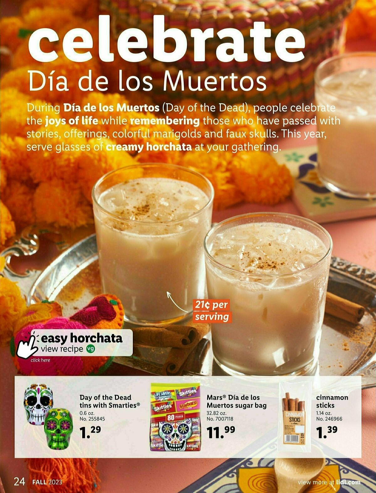 LIDL Fall + Halloween Weekly Ad from August 30