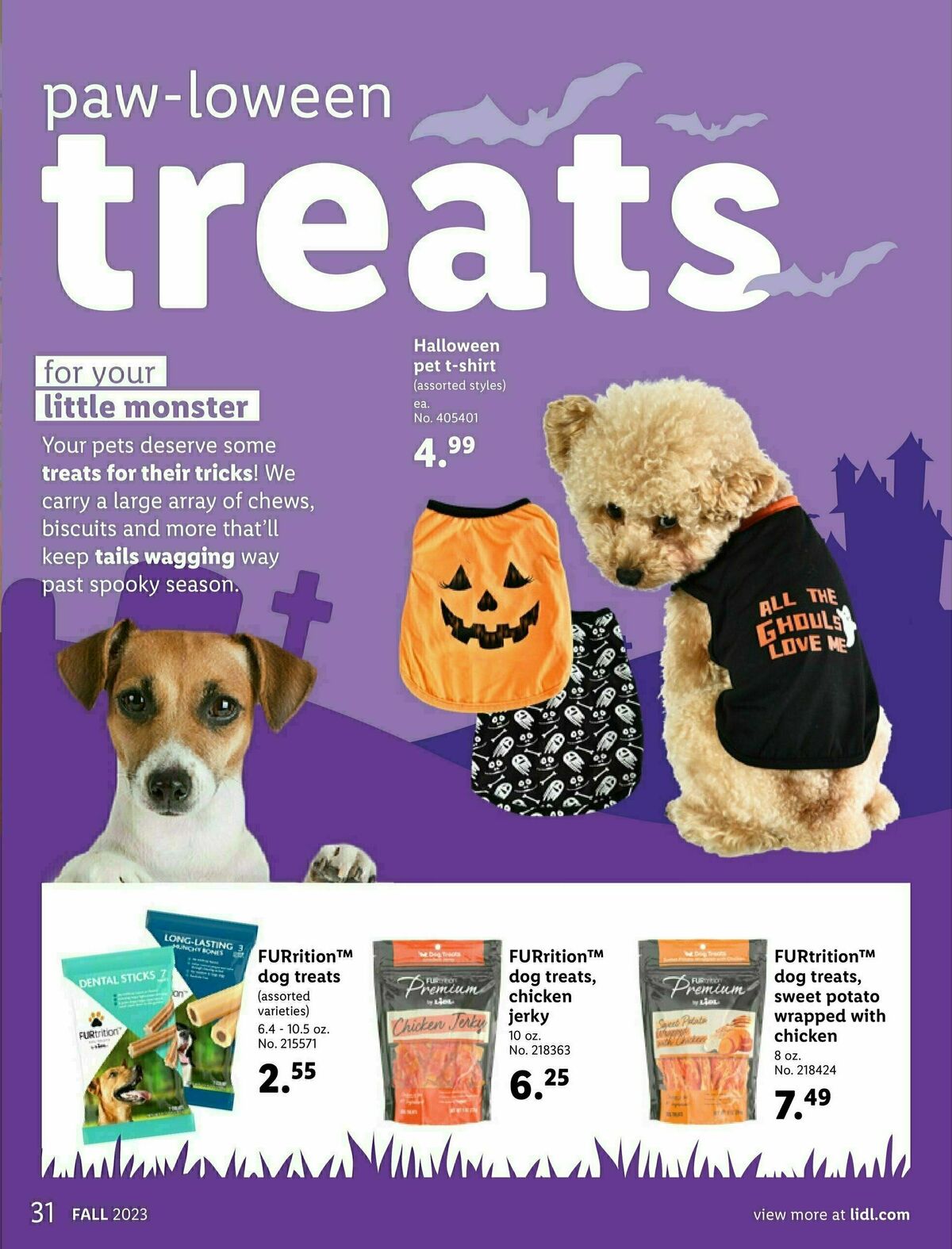 LIDL Fall + Halloween Weekly Ad from August 30