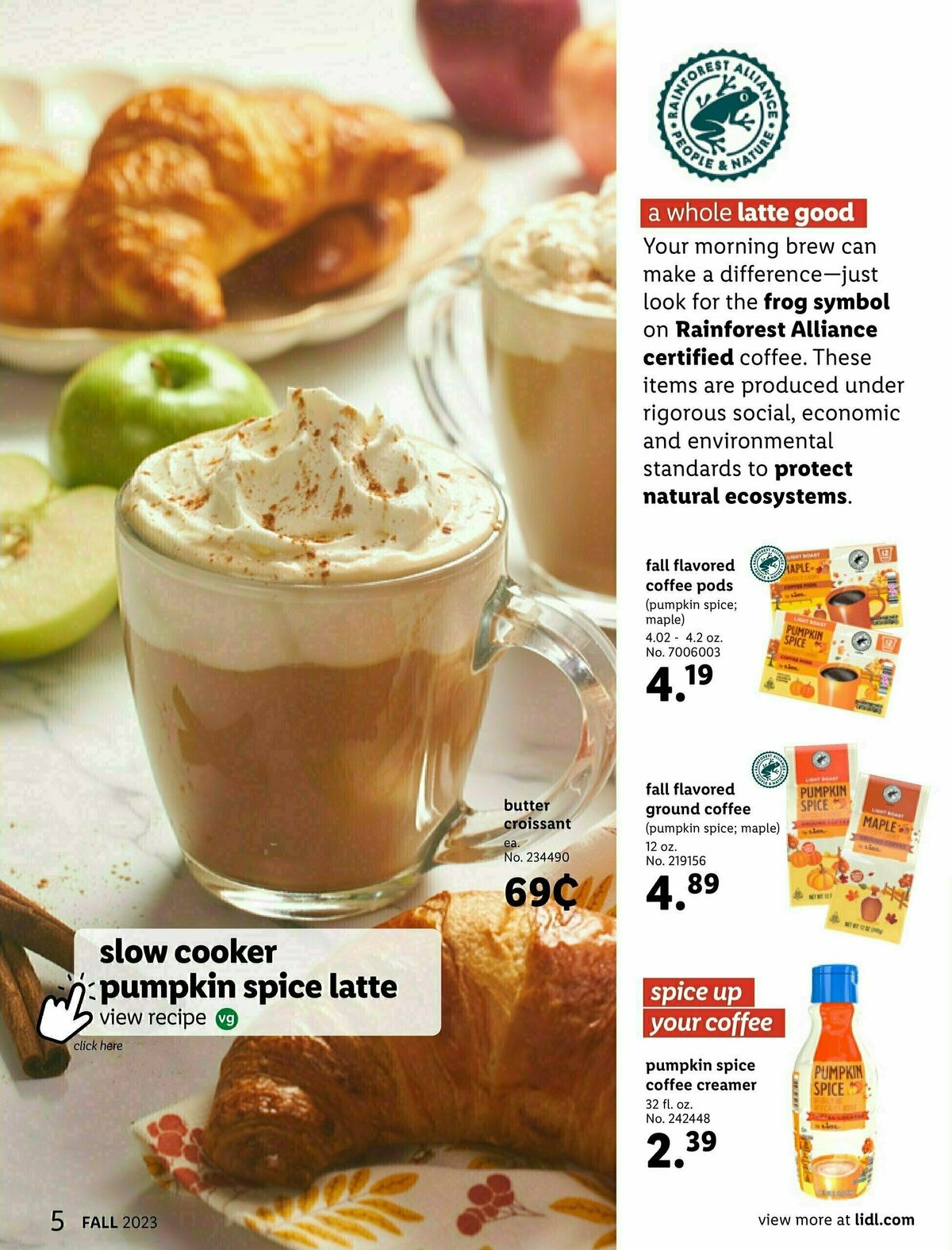 LIDL Fall + Halloween Weekly Ad from August 30