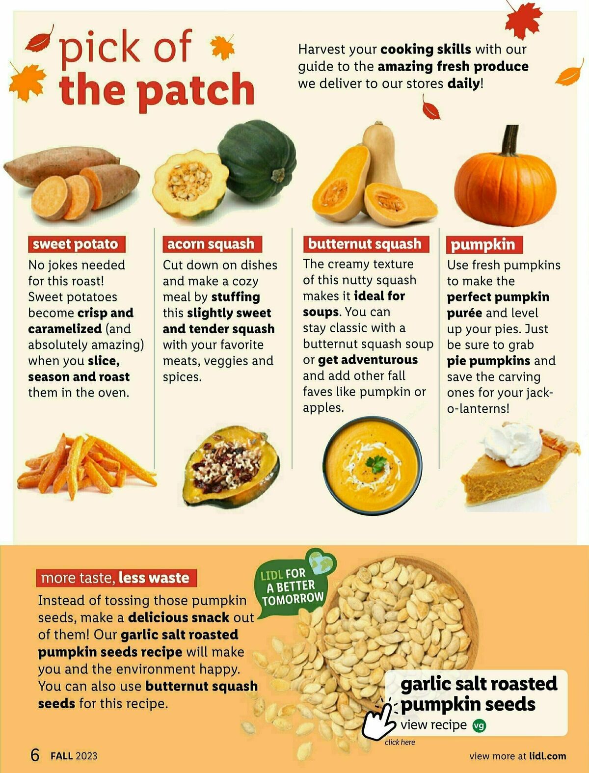 LIDL Fall + Halloween Weekly Ad from August 30