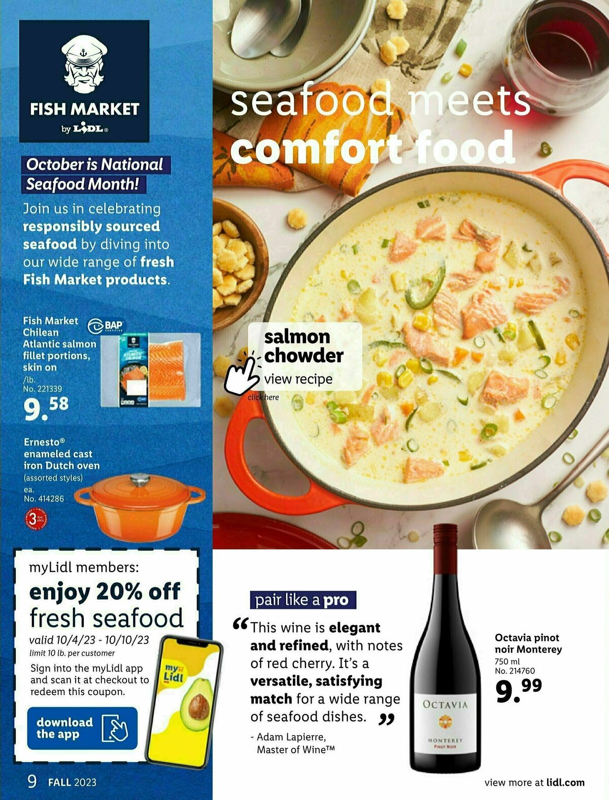 LIDL Fall + Halloween Weekly Ad from August 30