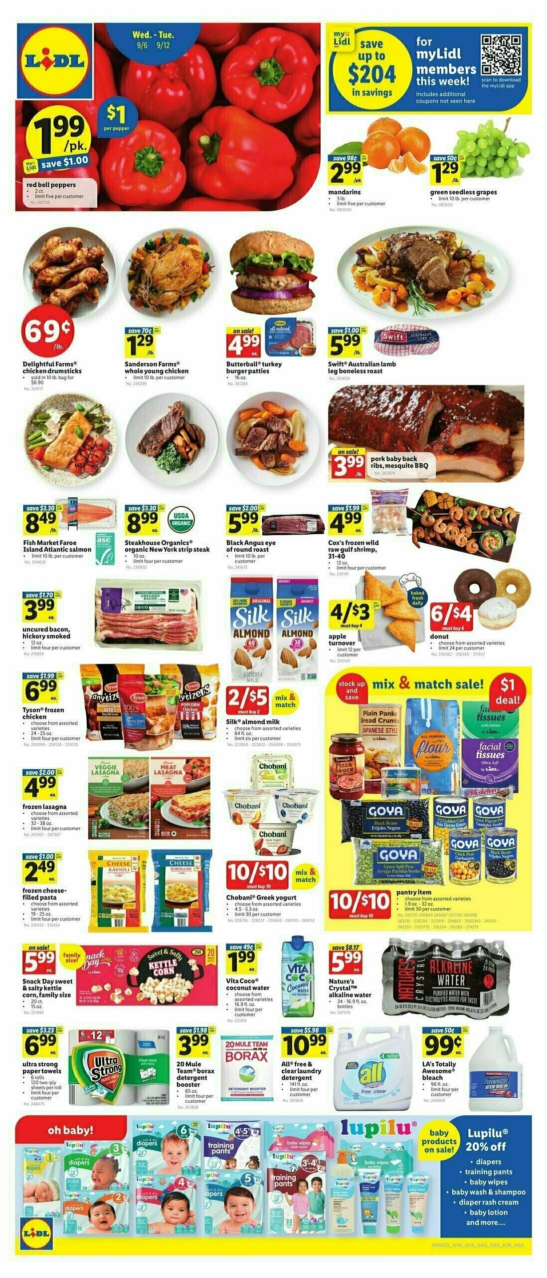 LIDL Weekly Ad from September 6