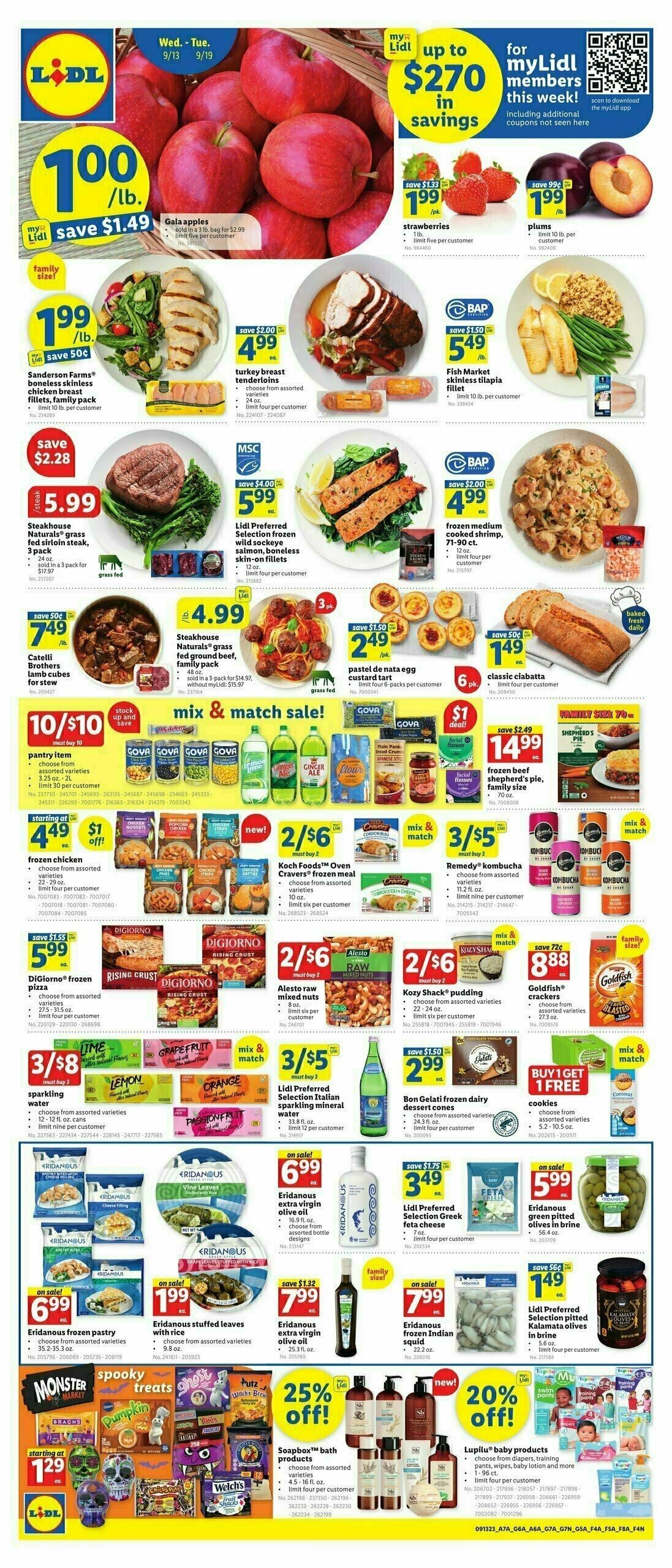 LIDL Weekly Ad from September 13