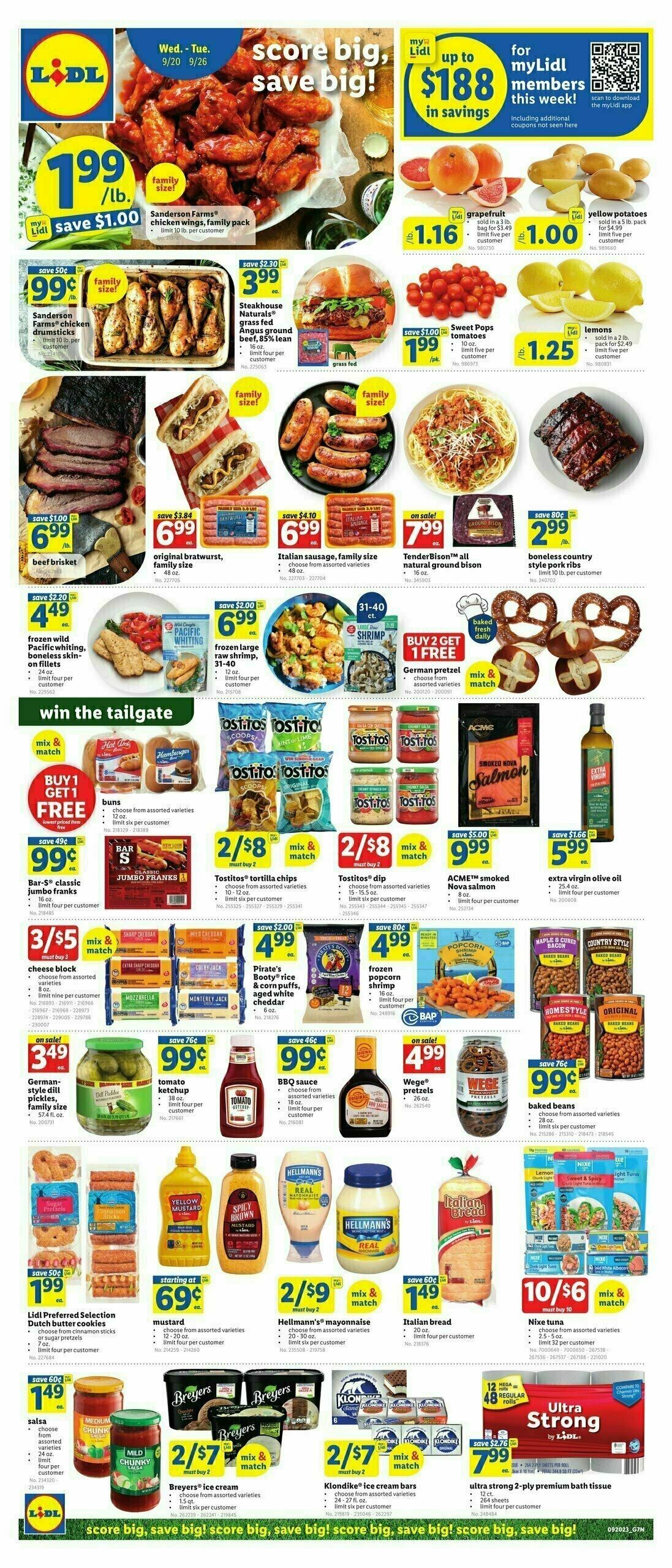 LIDL Weekly Ad from September 20