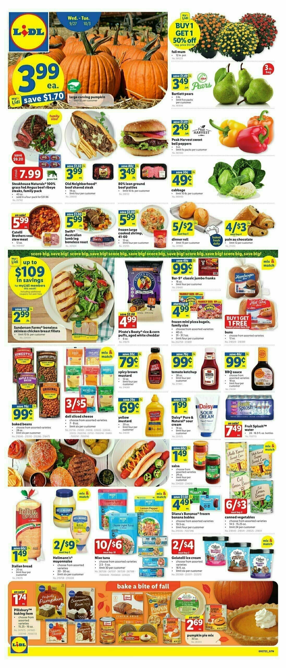 LIDL Weekly Ad from September 27