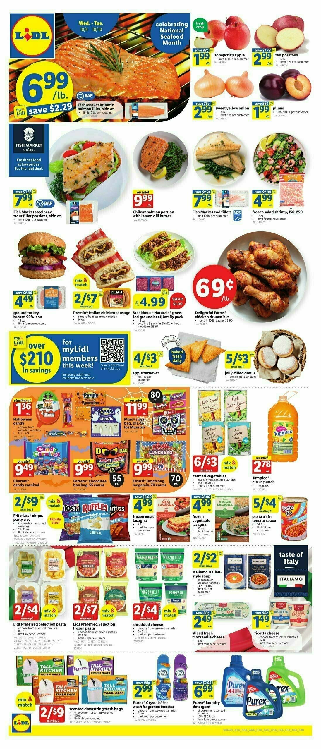 LIDL Weekly Ad from October 4