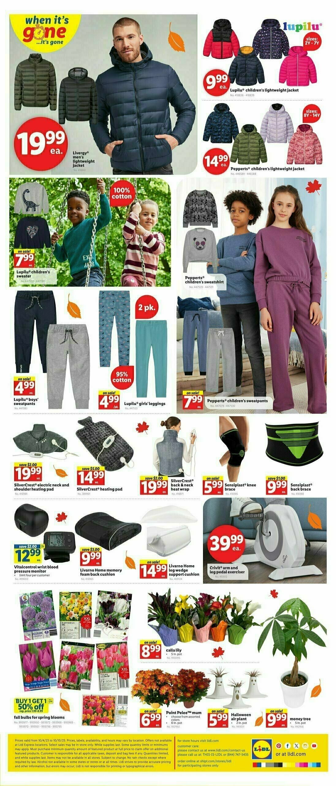 LIDL Weekly Ad from October 4